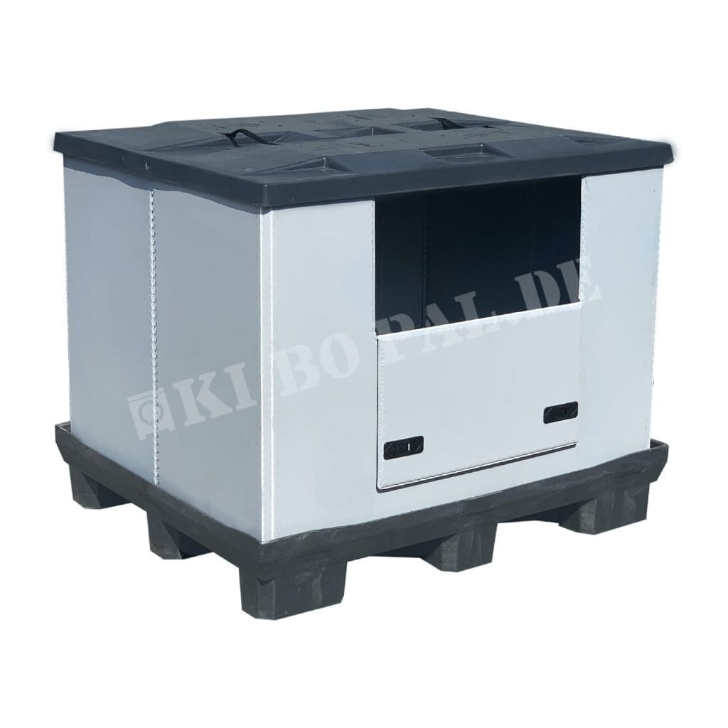 KTP - 114888 System 2000 Palettenbox ca.120 x 100 x 95 cm gebraucht 2 ...