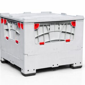 auer big box klk 1210 palettenbox 1200x1000 mit deckel klappbar